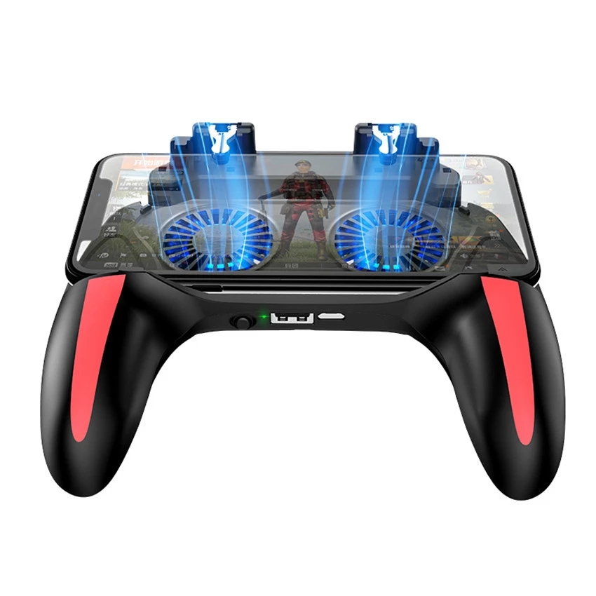 Controller per iPhone Android Trigger Pubg accessori per cellulari dispositivo di raffreddamento del telefono cellulare raffreddamento Gamepad Joystick gioco per Smartphone
