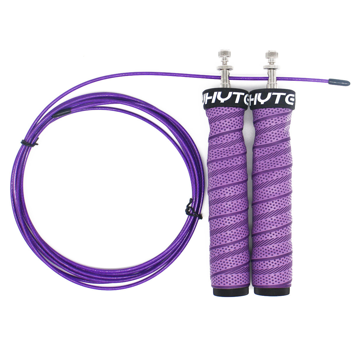 Jump Rope Crossfit Skipping Ropes Pro Ball Bearings Anti-Slip Handles Sports Weighted Training: Yellow