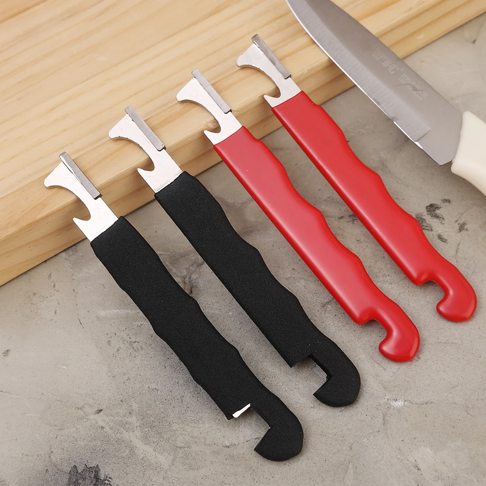 10/1PCS Messer Spitzer Legierung Stahl Schere Manuelle Schnelle Schleifen Spitzer Outdoor Tragbare Garten Schaber Haushalts Werkzeug