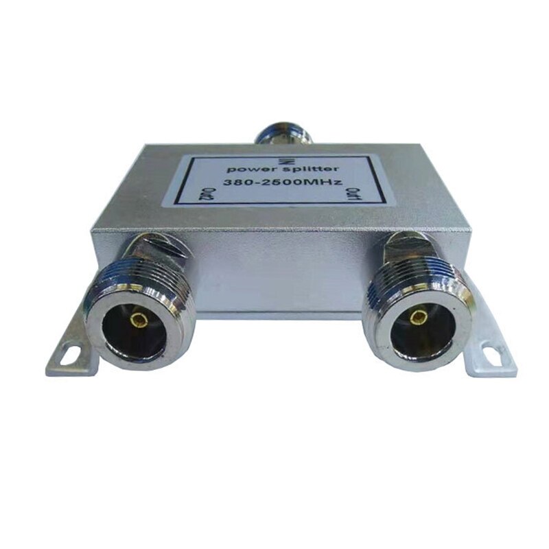 RF Radio Frequency Power Splitter Combiner 1 to 2 Way 380-2500MHz Signal Divider