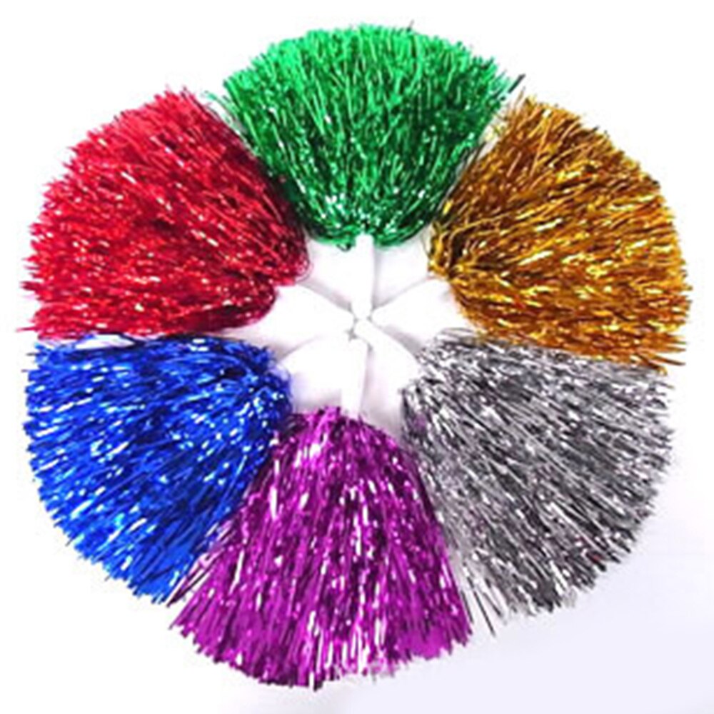 10 Pcs 25G Juichen Ballen Squad Spirited Fun Cheerleading Kit Cheer Poms Cheerleaders Supples Met Handvat Voor Competitio