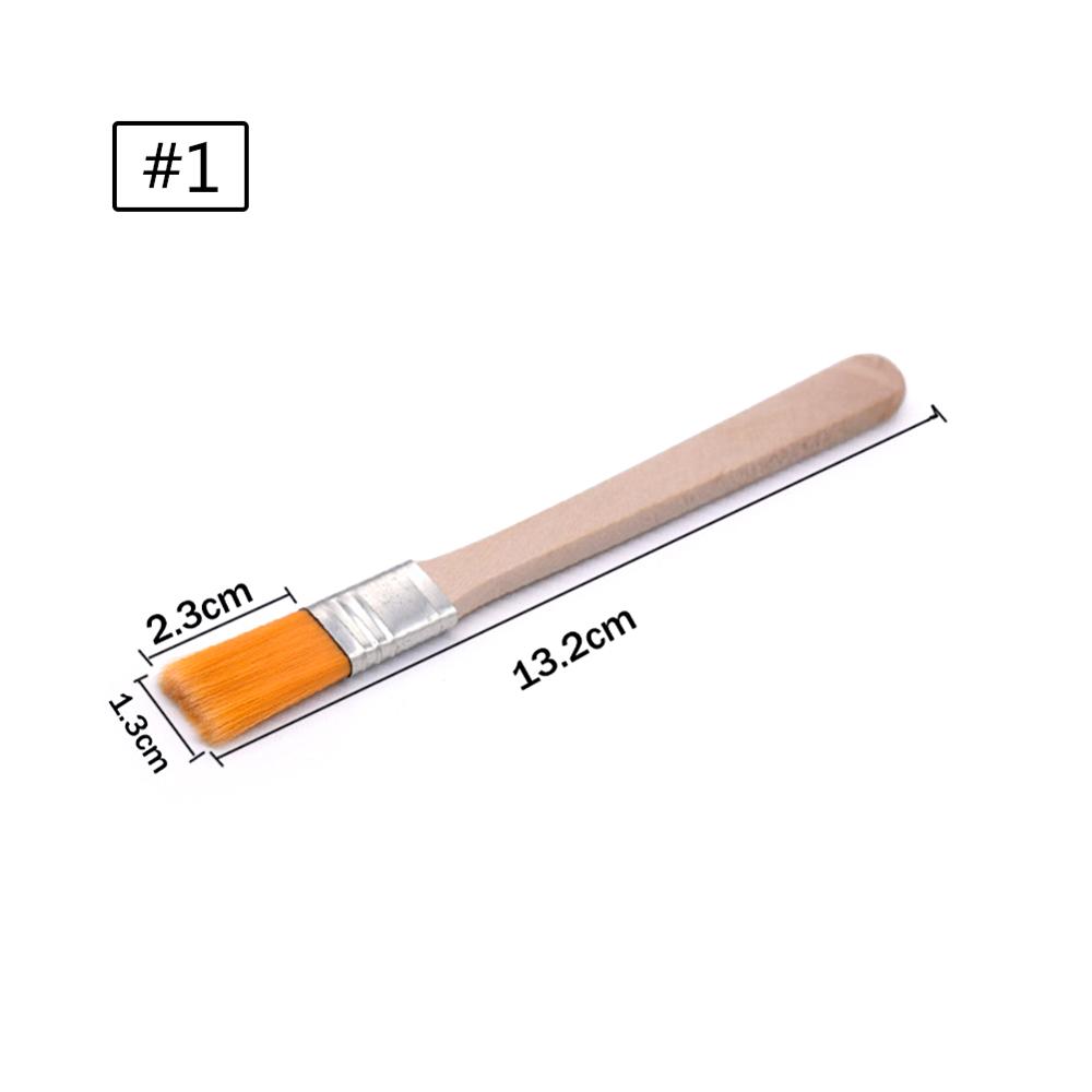 Pinceaux grand pinceau grande surface pour peinture à l'huile taches vernis colles et Gesso outils de nettoyage de copeaux à domicile: 01