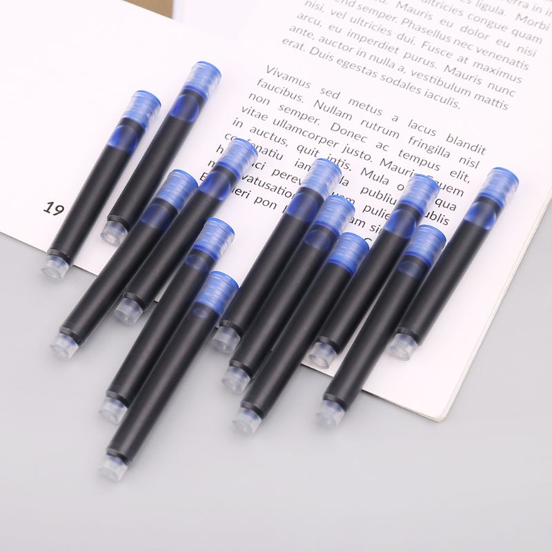 100Pcs Jinhao Universele Blauw Vulpen Inkt Sac Cartridges 2.6Mm Vullingen School Kantoorbenodigdheden J