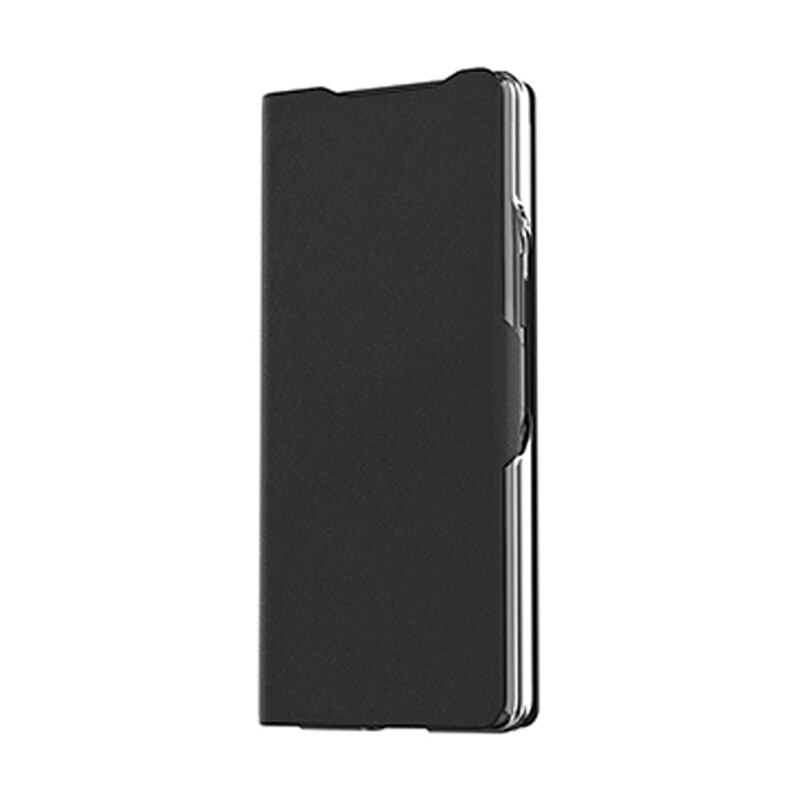 Galaxy Vouw 2 Case Case Voor Galaxy Z Fold2 5G Leather Flip Case Mobiele Telefoon Shell 2 Kleuren Optionele nieuwkomers: B