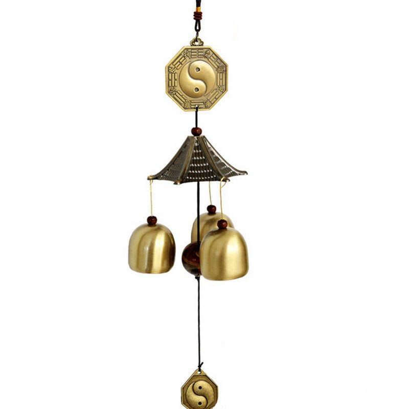 Wind Chimes Wind Bell Aeolian Bells Copper Wind-bell Garden Home Decor Metal Wind Chime Hanging Decoration Ornament