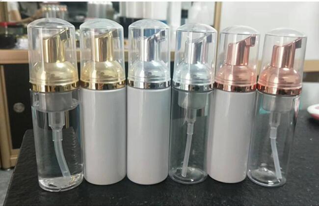 30ps 30ml 50ml 80ml Plastic Foamer Pump Bottle Refillable Empty Cosmetic Bottle liquid Soap Dispenser Foam bottle foamer
