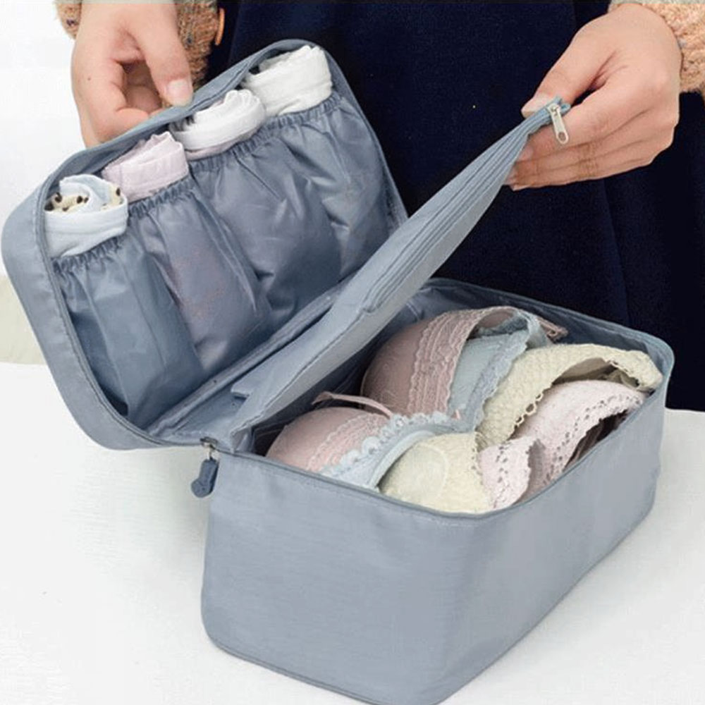 1 x kleding ondergoed opbergtas reis draagbare sokken inpakkubus opbergtas reisbagage make-up tas