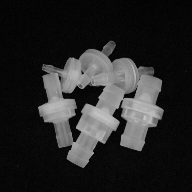 1Pcs 3mm-12mm Mini Plastic One Way Non Return Flow Back Check Valve For Oil Water Tube