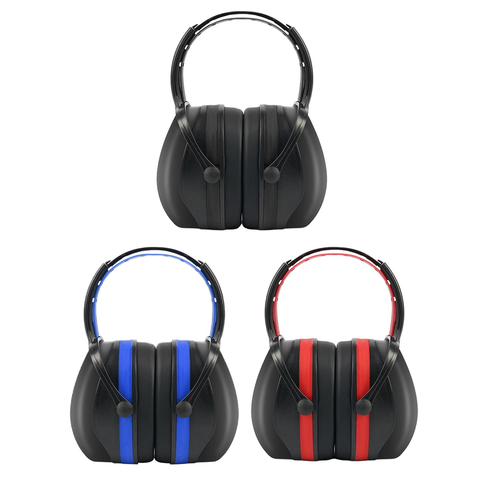Hearing Protection Safety Ear Muffs Adjustable Head Band Folding-Padded Hearing Protectors Ear Defenders for Fireworks Men Women