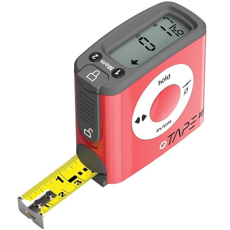 5m/16ft Portable Digital Tape Measure LCD Stainless Steel Circumferences Measuring Tape High Precision Measuring Ruler Tools