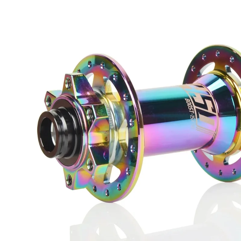 Koozer 450 Boost Front Hub TA 15x110 Thru Axle Hub 28H 32 Holes 6 Bolts Disc 2 Sealed Bearing Light Bike Parts Bicycle Hubs