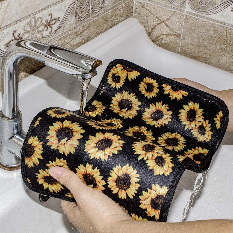 Sunflower Armrest Cover Pad For Car Universal Comfort Center Console Car Armrest Cushion Stylish Armrest Cover Auto Accessories