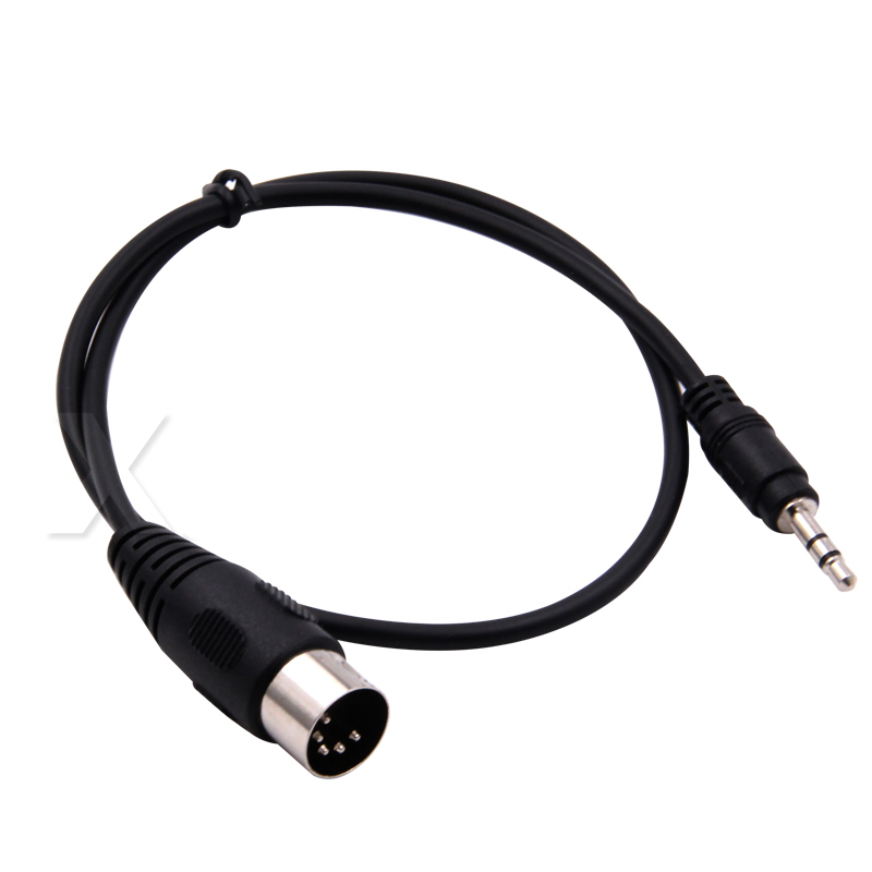 3.5mm Male Stereo Jack To Din 5 Pin Din MIDI Male Plug Audio Extension Cord Cable 0.5/1.5/3M For Microphone Adapter: 3m
