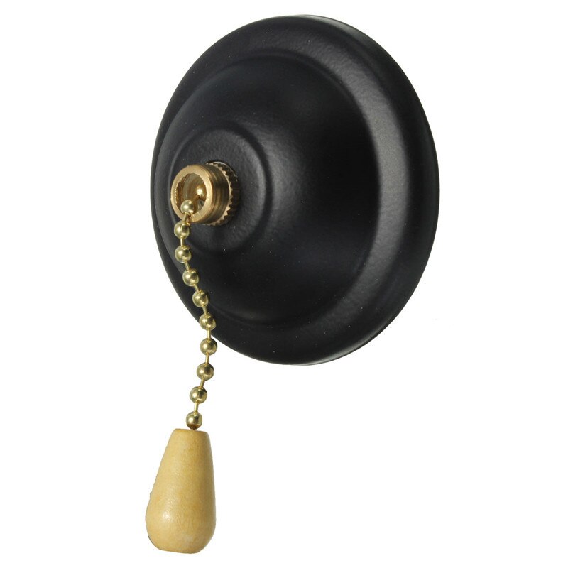 1pcs Universele Plafond Hanger Fan Wandlamp Pull-keten Schakelaar Socket Lamphouder 3A AC125-250V Ondersteuning