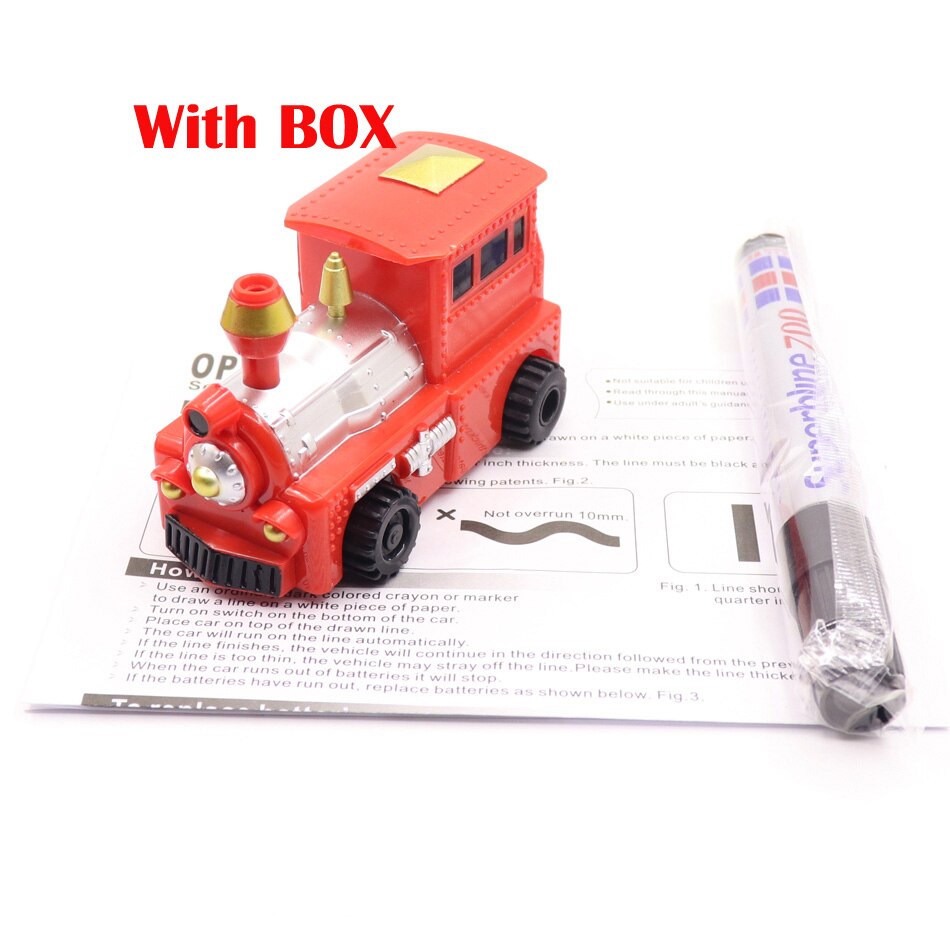 Techniek Voertuigen Truck Mini Magic Pen Inductieve Kinderen Truck Tank Speelgoed Auto Trekken Lijnen Inductie Spoor Auto: B01 With Box