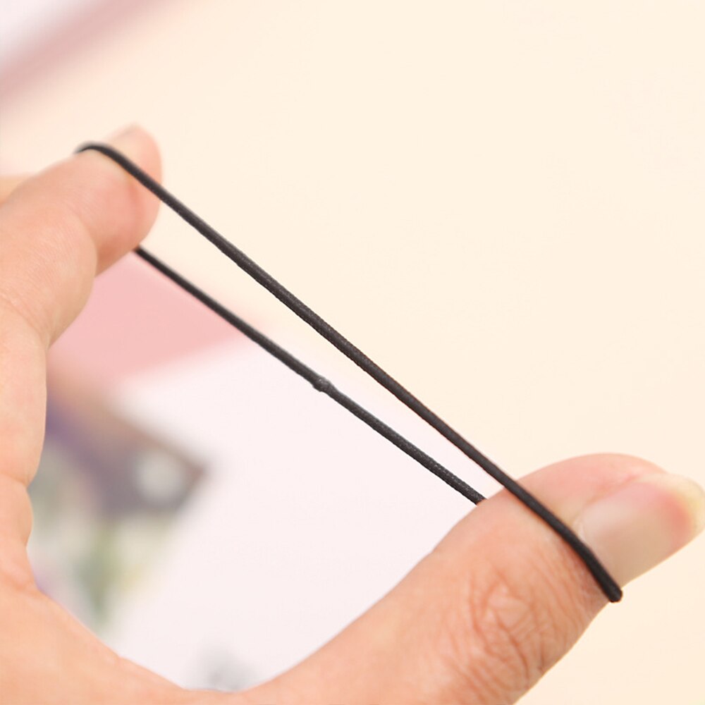 100Pcs/lot Colorful Child Kids Hair Holders Cute Rubber Hair Band Elastics Accessories Girl Women Charms Tie Gum Baby Headband