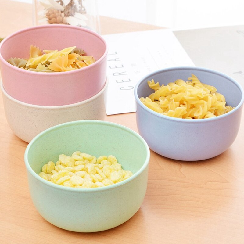 Healthy Kitchen Dinnerware Bowl Sets with Healthy Wheat Straw Dinner Plates Dinnerware Dishes Set