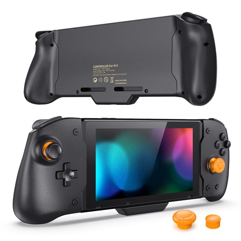 Upgrade Voor Nintendo Switch Gamepad Controller Handheld Grip Dubbele Motor Trillingen Ingebouwde 6-Assige Gyro Joycon Met opbergtas: TNS-19252B