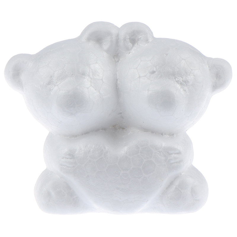 1pcs Modelling Polystyreen Foam Beer Wit Craft Ballen Voor DIY Christmas Party Decoratie Benodigdheden