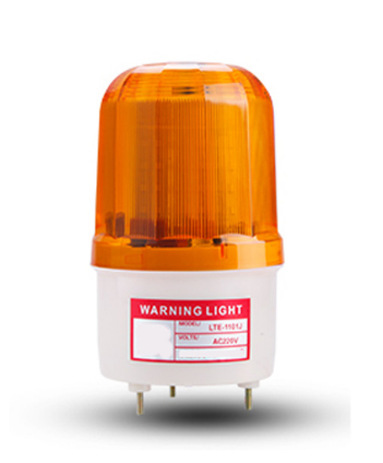 LED-1101 With voice Rotating rotary LED strobe Alarm Lamp light siren yellow blue red green LED warning light 12V 24V 110V 220V