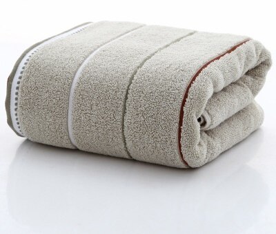 3pcs/set cotton bath towel set jogo de toalhas de banho 1pc bath towel brand 2pcs face towels Bathroom Set: Light Grey
