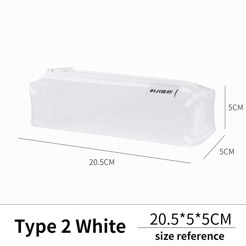 Make-up Pouch Lippenstift Make-Up Pinsel Lagerung Taschen Student Transparent Mesh Bleistift Fall Ins Reise Kosmetische Veranstalter für Frauen: Freier Raum