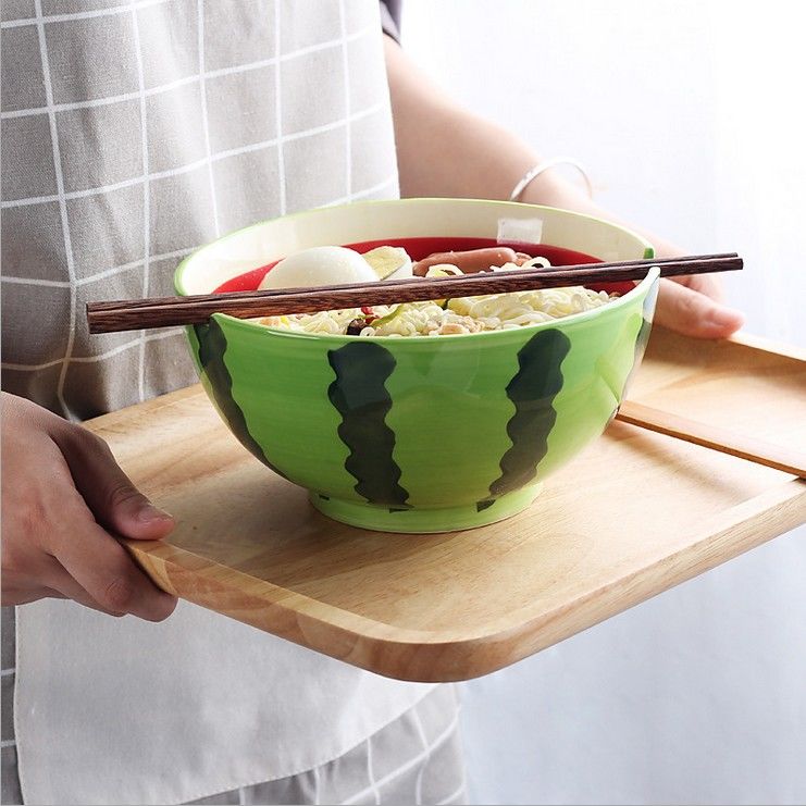 Fruit Keramische Kom Mode Eettafel Woonkamer Decoratie Creativiteit 5 Inch Leuke Watermeloen Servies Oranje