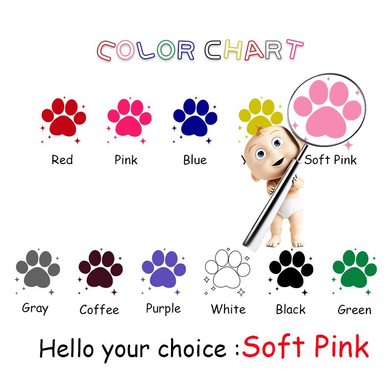 Funny bear Decal Removable Vinyl Mural Poster Wall Decals Home Decoration Background Wall Art Decal: Soft Pink