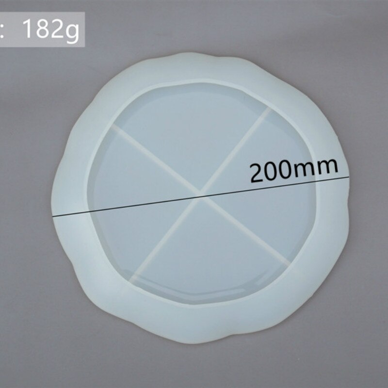 Tan hermosa bandeja de cosméticos molde de almacenamiento de resina epoxi silicona molde resina arte suministros hogar Deco posavasos hacer resina epoxi artesanía