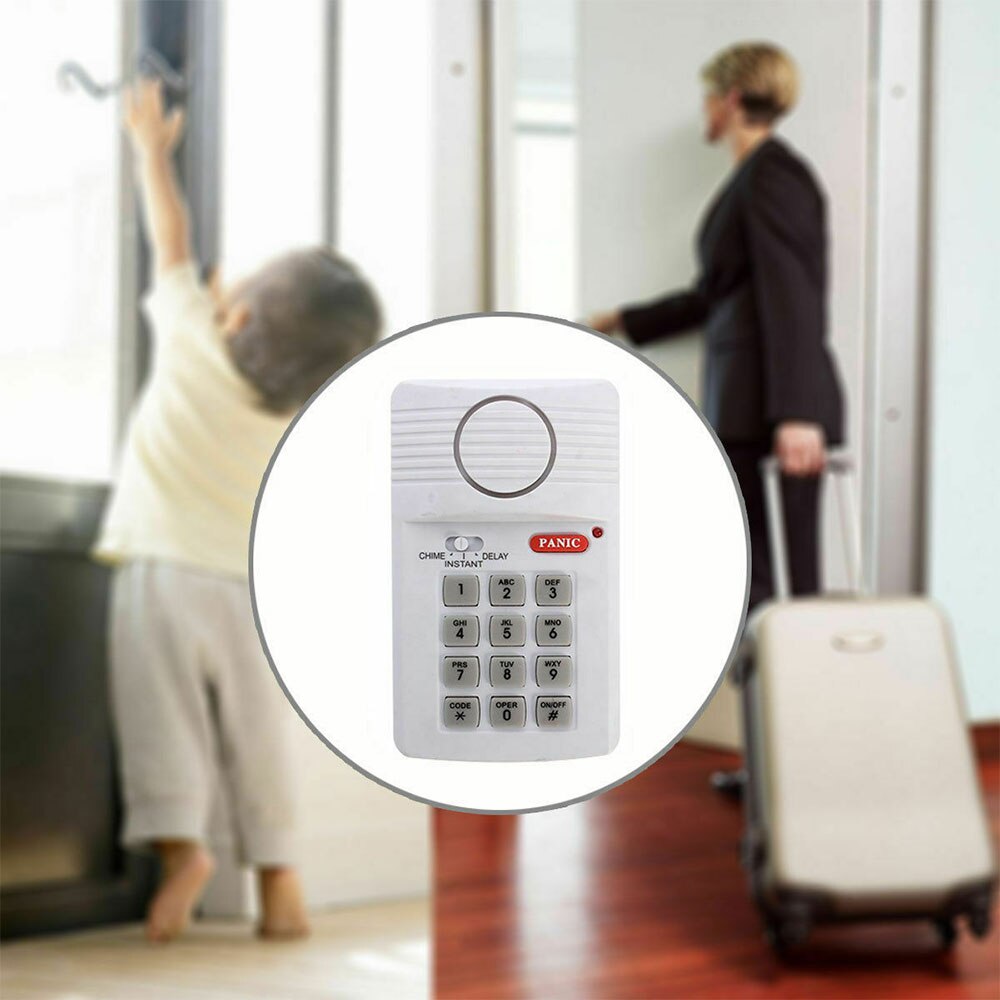 Security Alarm System Kit Anti-theft Home Security Portable Travel Hotel Use Safety Alarm System