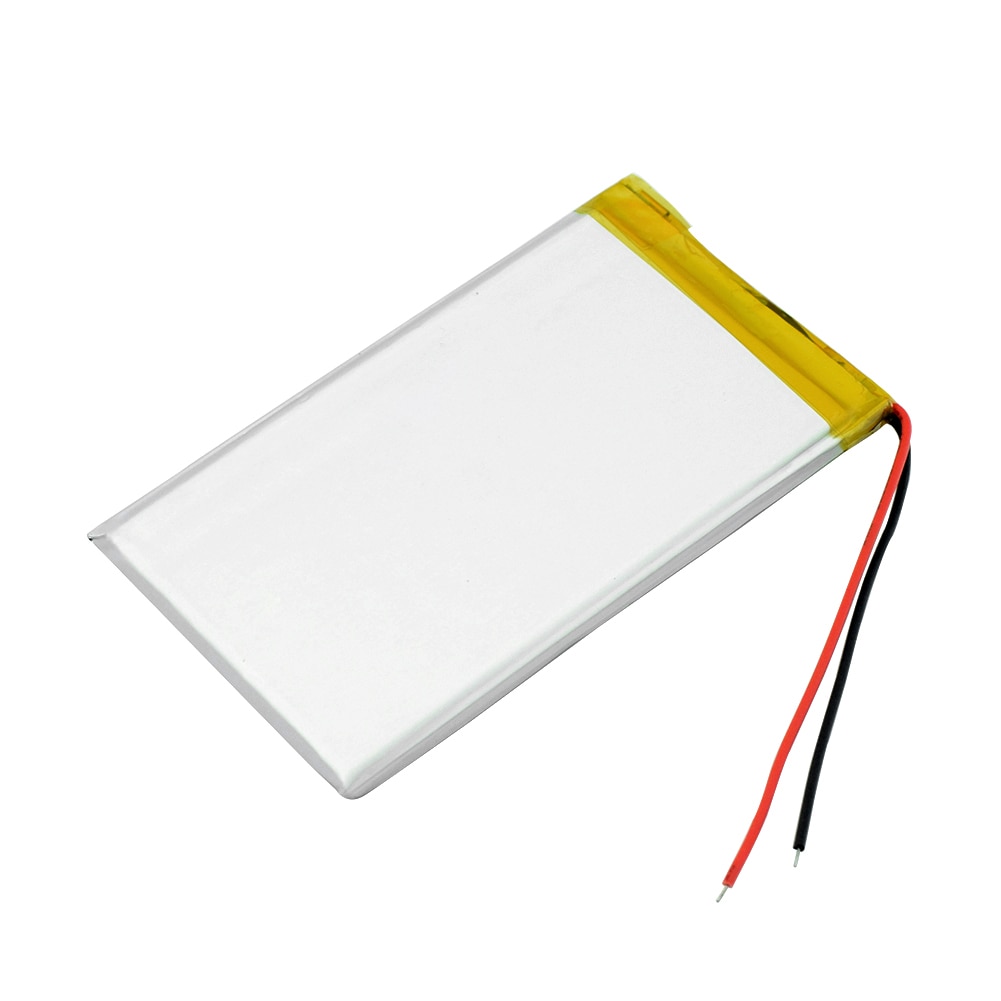 3.7V 2500mAh Li-polymer Battery 405085 For MP4 MP5 DVD GPS Camera Lipo li-ion Lithium Li-polymer Battery Replacement Battery