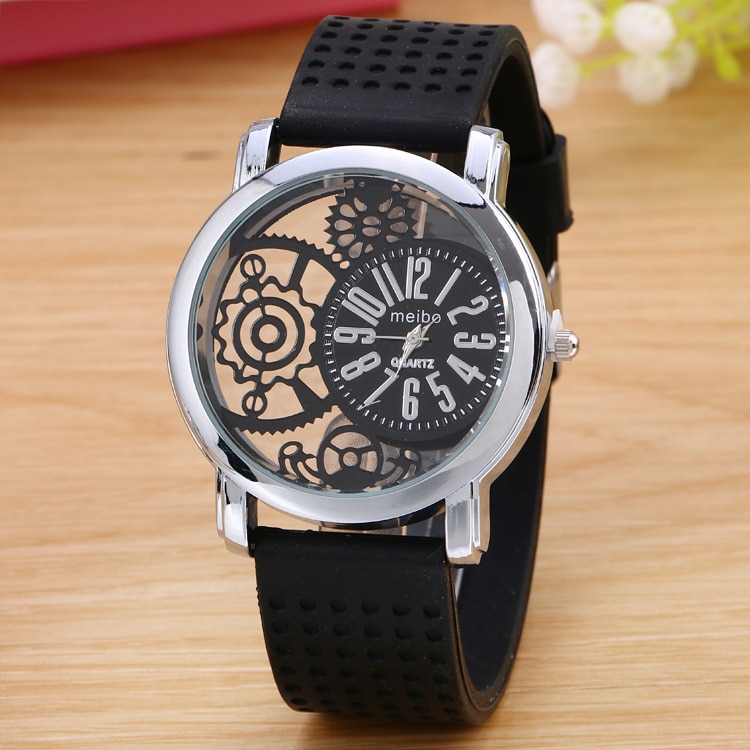 Silicone Rubber Watch Casual women's slim watches Quartz Watch Relogio Feminino Clock