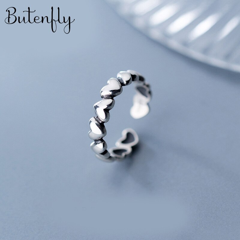 Arrivals Charmant Hart Ring Voor Vrouwen Boho Knuckle Partij Ringen Gothic Punk Sieraden Cadeaus Voor Meisjes