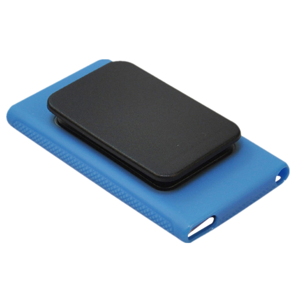 Weicher tpu gummi fallen abdeckung für ipod nano 7 7g 7 gürtel Clip mit 2 stücke bildschirms chutz folien
