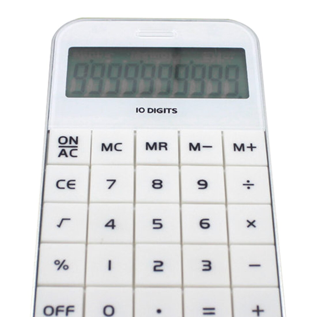 NOYOKERE White Office Home Calculator Office worker School Calculator Portable Pocket Electronic Calculating Calculator