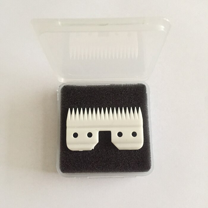 10 pcs/lot 18 teeth hair clipper blade ceramic cutters