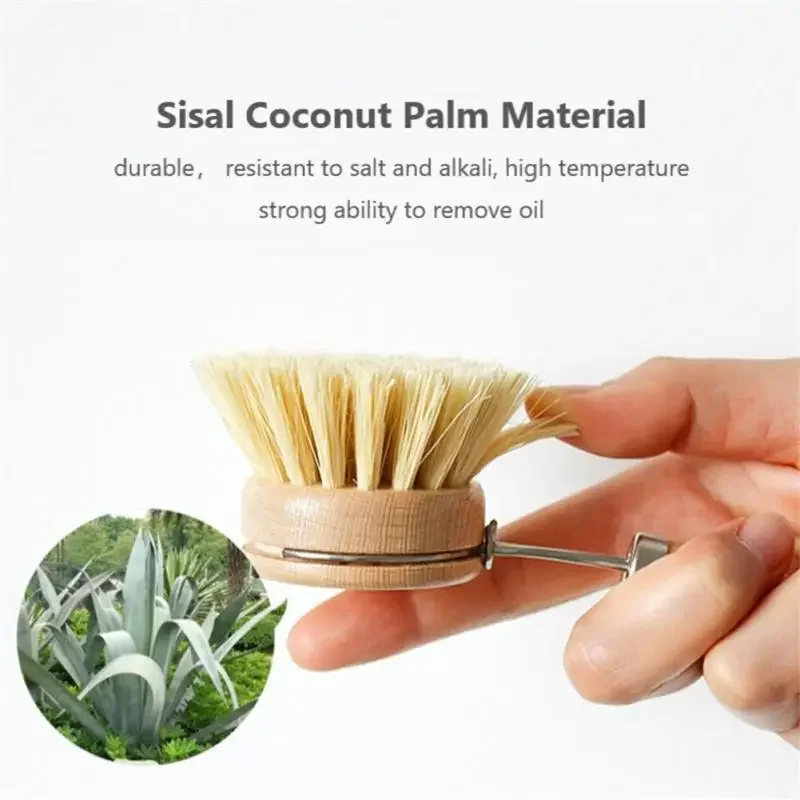 Brosse à vaisselle en bois de hêtre, manche long, outil de cuisine, ménage, livres menage nettoyage brosse vaisselle brosse de nettoyage pinceau patisserie brosse vaisselle cuisine eponge poignée brosse vaisselle bois
