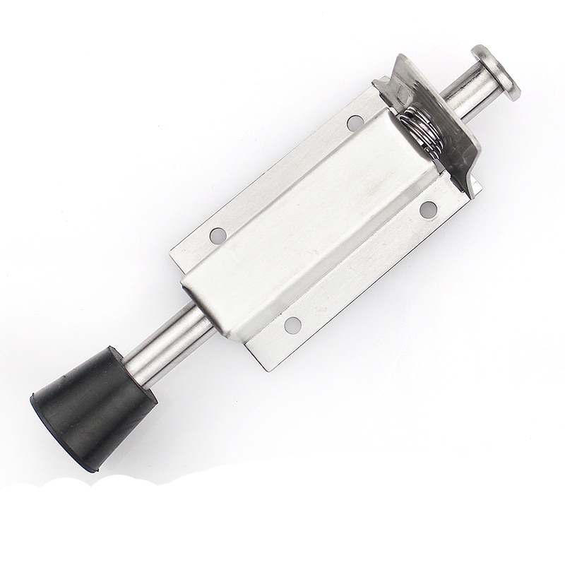 Roestvrij Staal Winddicht Deurstopper Holder Catch Met Schroeven Voor Thuis Toilet Deur Klink Meubels Hardware