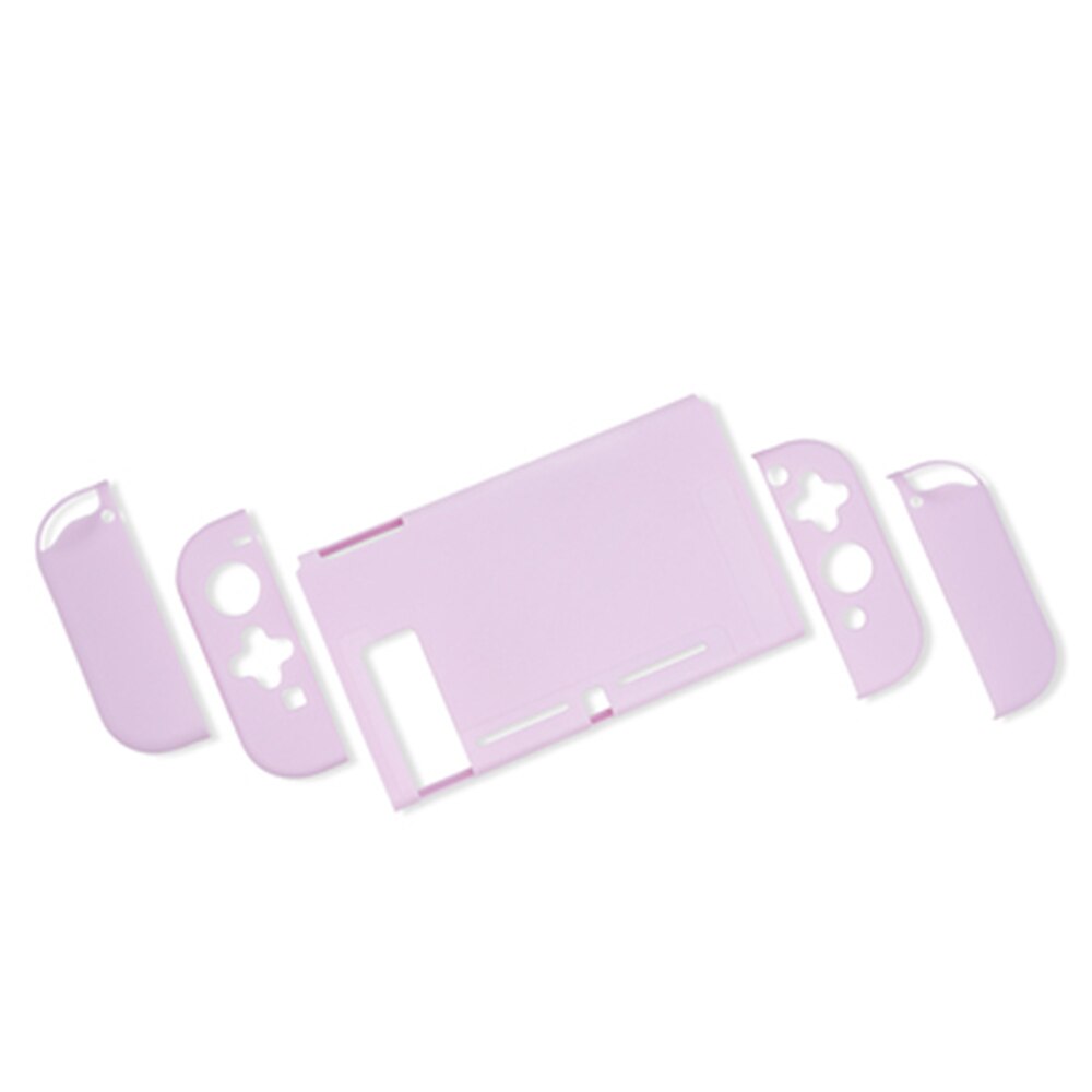 Per Nintendo Caso Interruttore Pastello Joy-con Custodia di Protezione Borsette Copertura Nintendoswitch Console NS Accessori Rosa Viola: 2