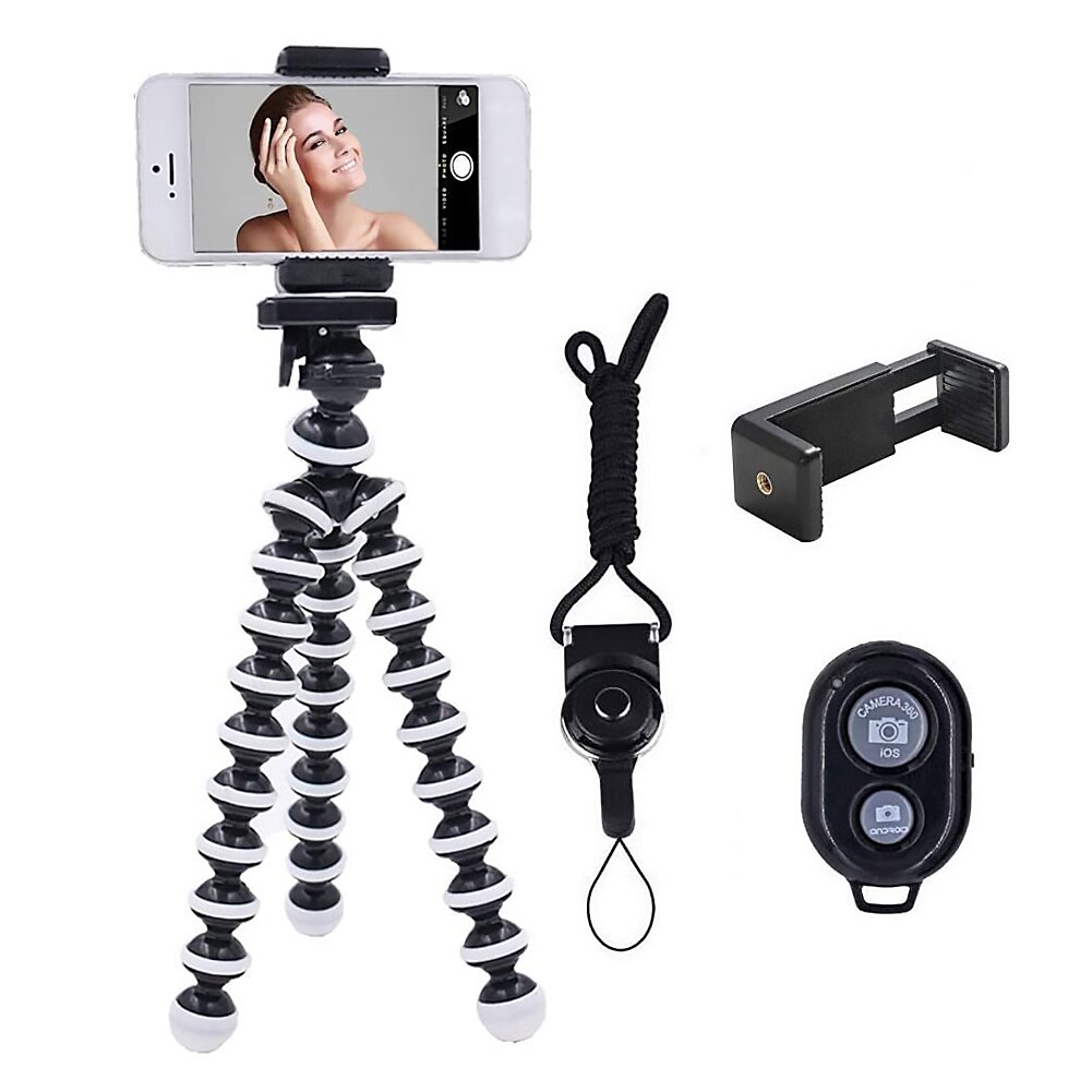 Universal Smartphone Sports Camera Stand Mini Octopus Tripod Holder With Clip Mobile Phone Tripod Gorillapod For iPhone huawei