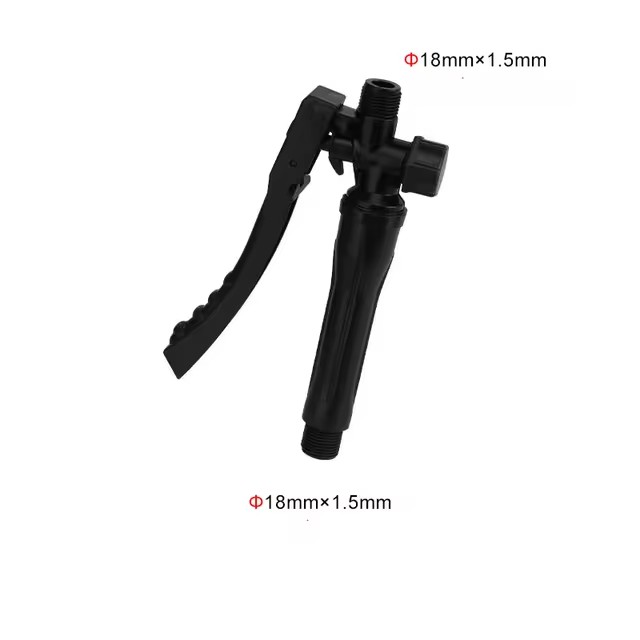 Handheld Handle Trigger Press Switch With Lock Connector For Electric Spraying Hand Sprayer Outdoor Garden Sprayer Accessories: Yellow