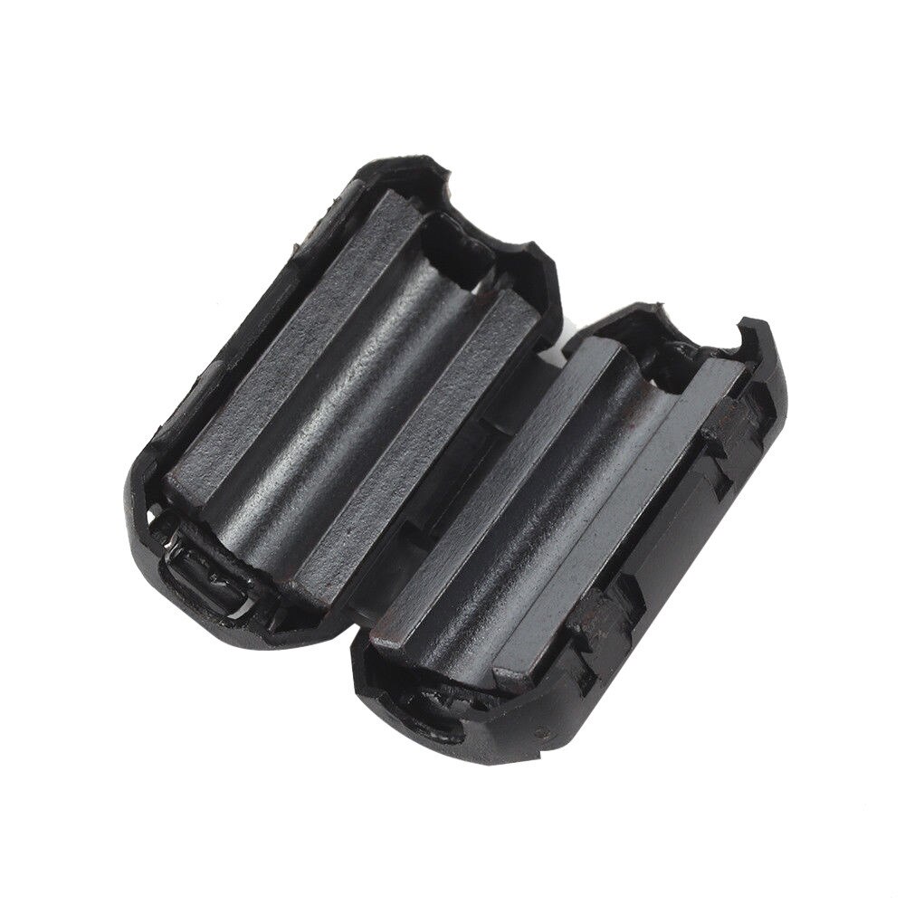 7/9/13mm Schwarz Clip-Auf Ferrit Ader Kabel Filter Nickel-zink Lärm Schalldämpfer für EMI RFI Clip Drossel Ferrit Filter Für Kabel