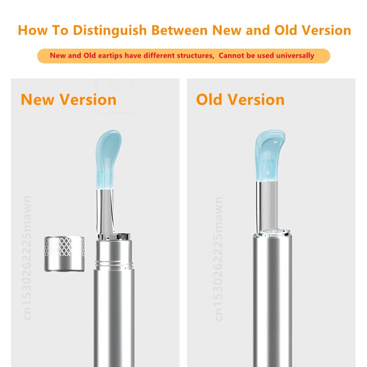 Bebird R1 R3 T15 X3 C3 B2 X17 M9 Original Visual Ear Sticks Earpick Health Care Cleaner Replace Tip Accessory PC Ear Pick Set