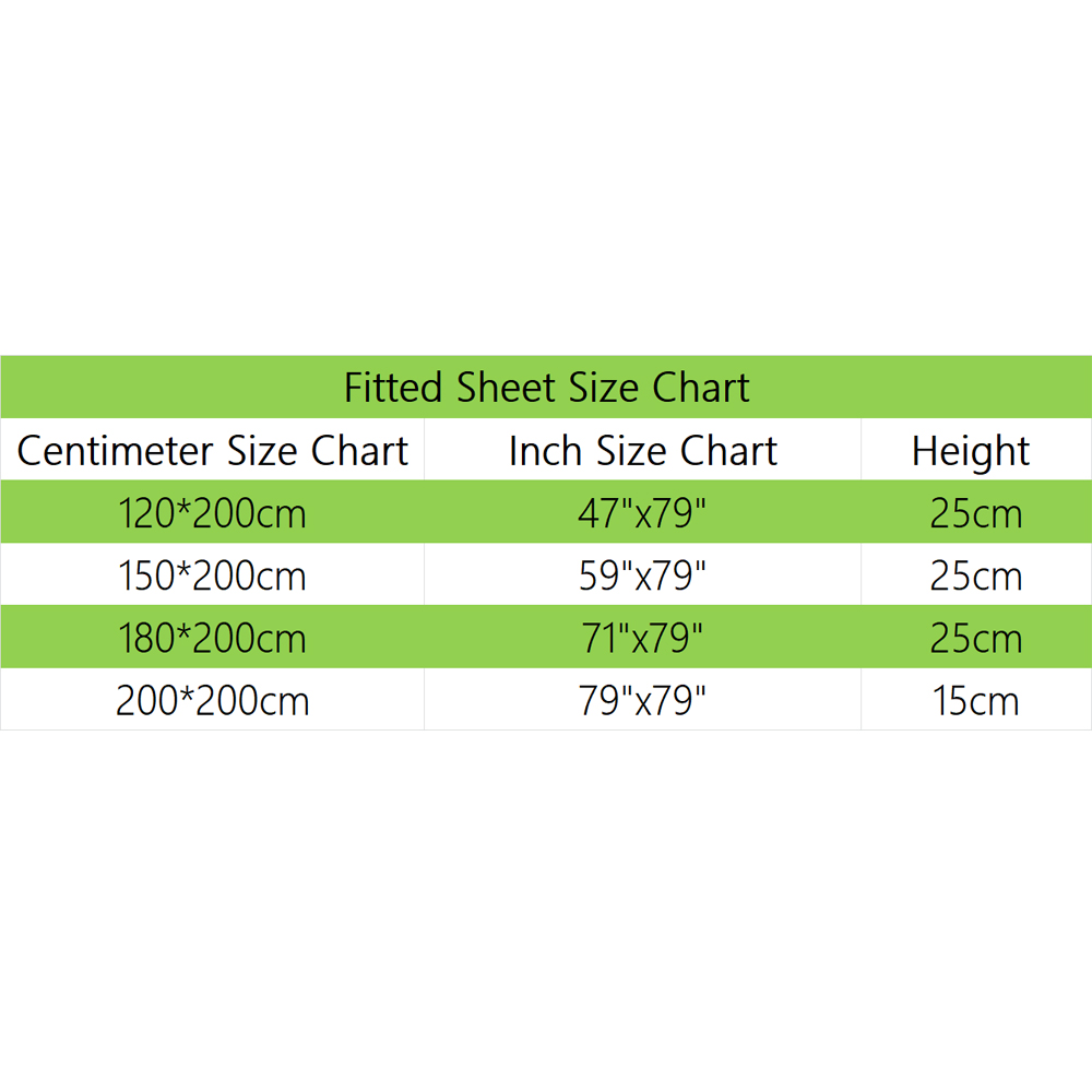 Custom 3D Print Hawaii Tropical Plants Print Fitted Sheet Modern Elastic Band Bed Sheet Bedroom Home Decor Queen King