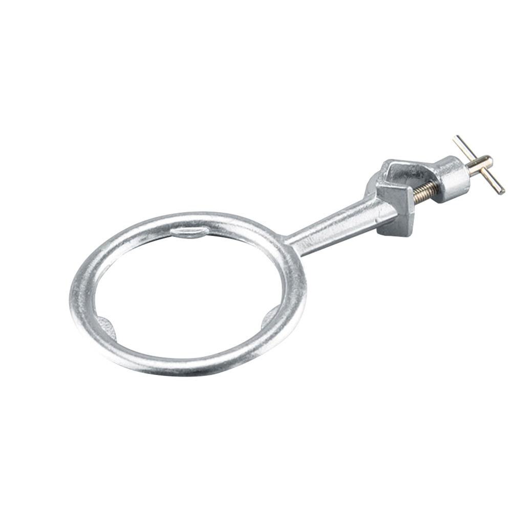 Experiment Apparatuur Aluminium Ring Laboratorium Rechte Schacht Met Top Draad Aluminium Ring