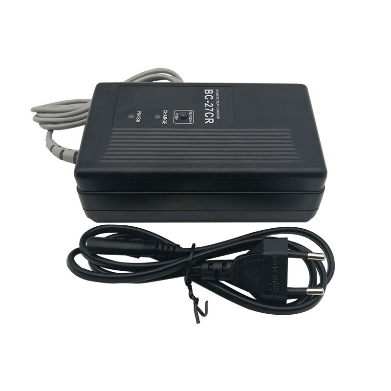 Cargador de BC-27CR para topcon, carga de batería de 3 pines BT-52Q BT-52QA