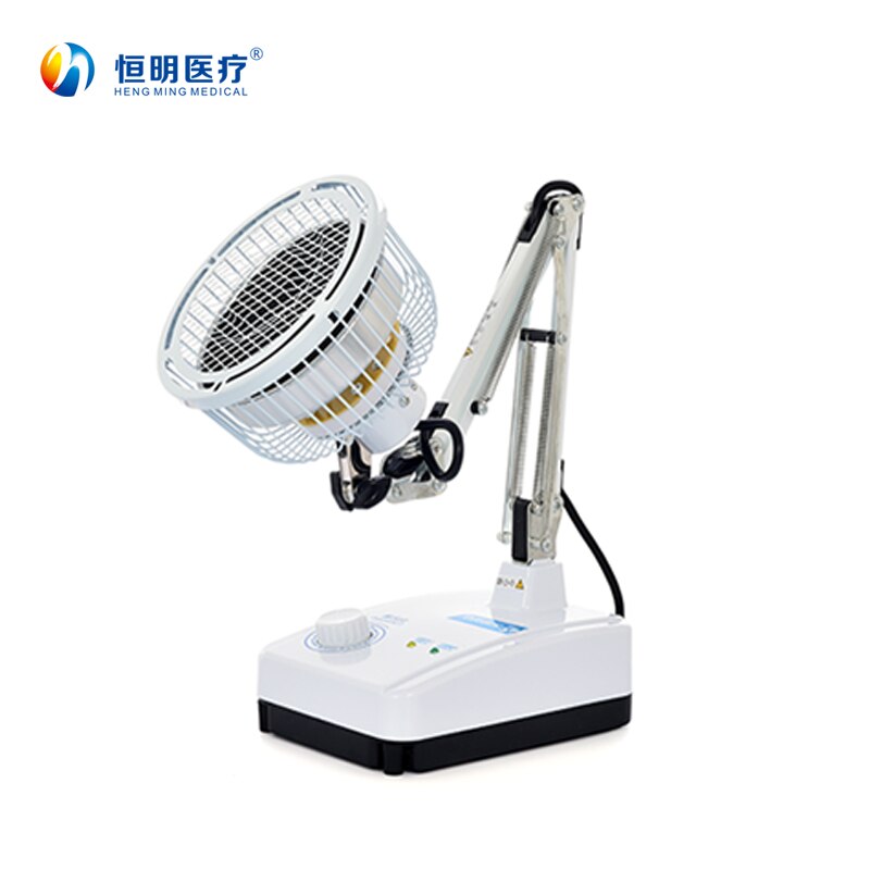 TDP-T1 Far Infrared Heat Lamp Mineral Therapy Device Pain Relief for Joint & Muscle Adjustable Arm Portable & Lightweight