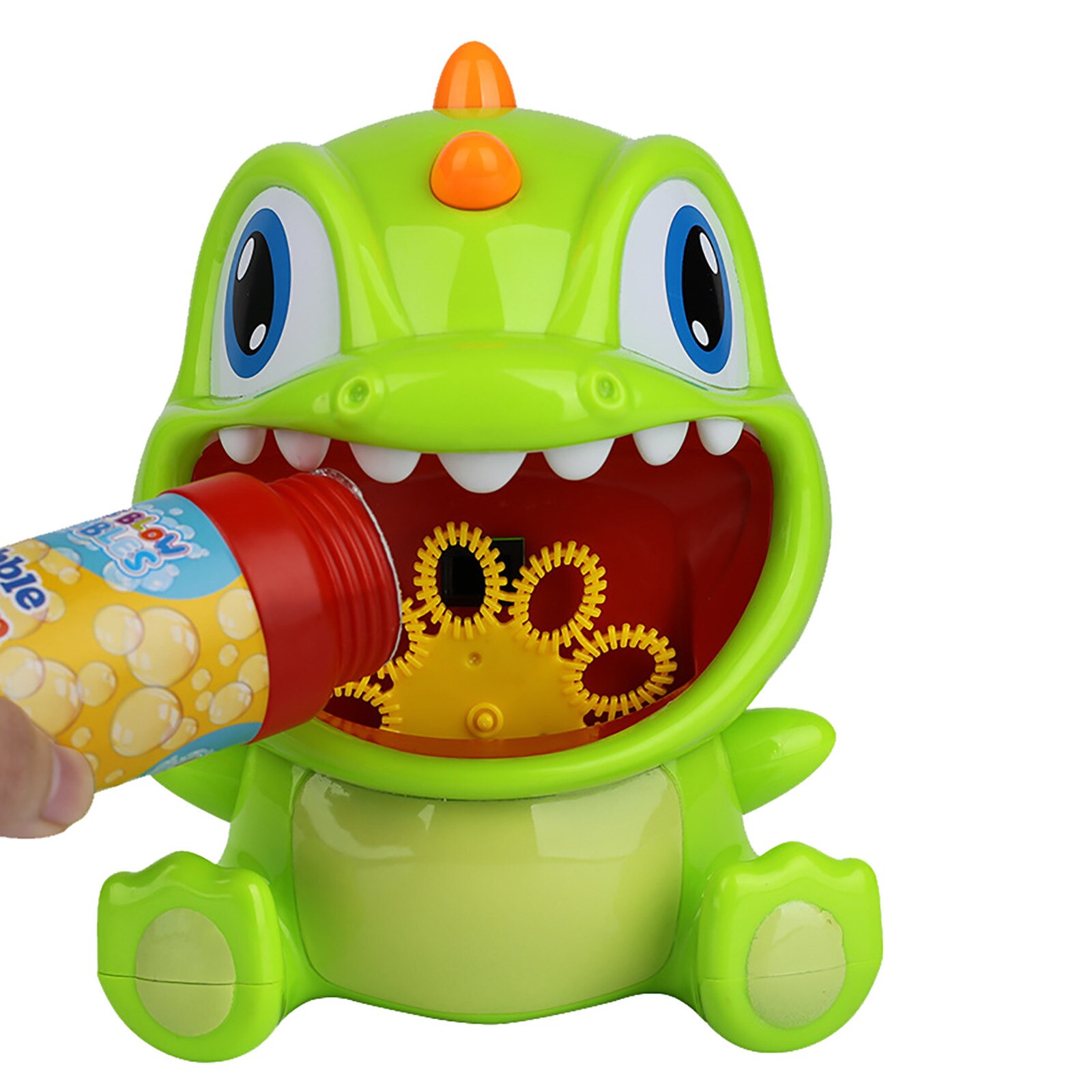 40 # Kinderen Dinosaurus Automatische Bubble Machine Gun Zeep Bubble Blower Met Oplossing Bubble Sets Outdoor Kind Speelgoed Voor Kinderen