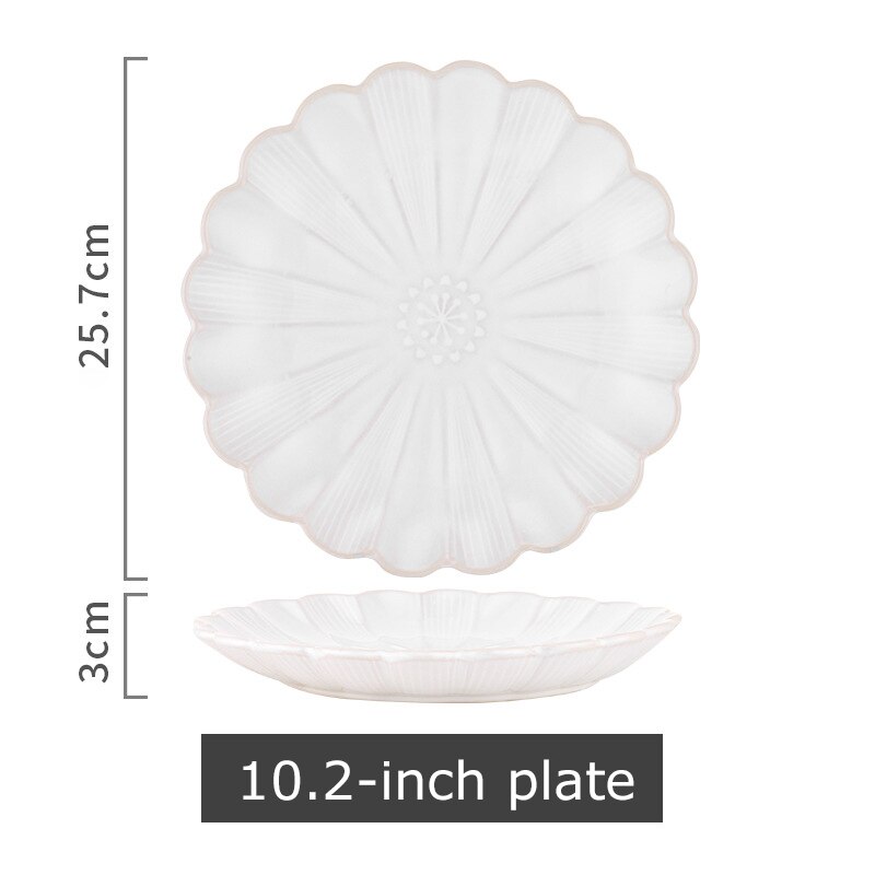 1 Pc Japanse Servies Keramische Wit Blauw Diner Plaat Serveren Gerechten Rijst Ramekin Saus Kom Magnetron Veilig: M