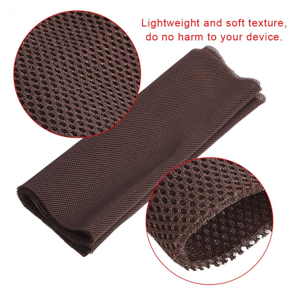 1.4m x 0.5m Fabric Dustproof Protective Cloth Cover Stereo Audio Speaker Mesh Grill Cloth